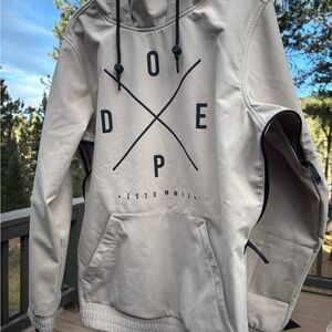 DOPE Men's Light Tan Ski Jacket